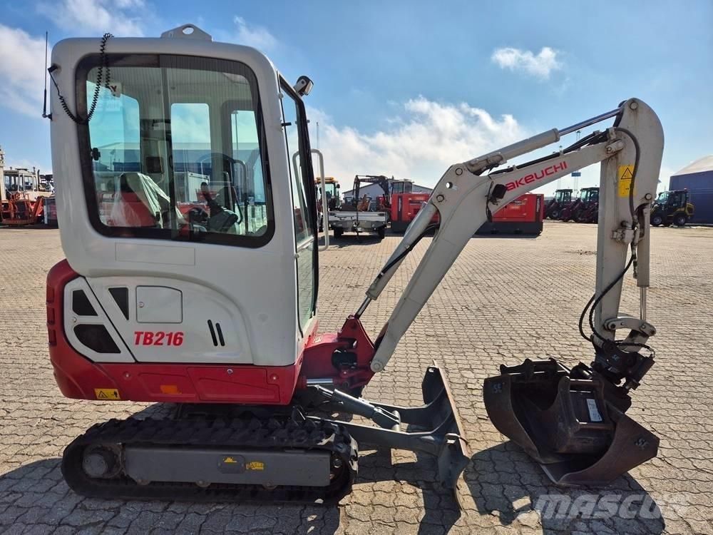 Takeuchi TB 216 Мини-экскаваторы