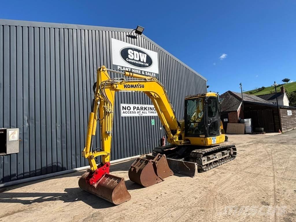 Komatsu PC 80 MR Малые экскаваторы 7т-12т