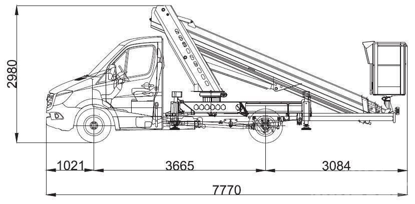 Ruthmann Ecoline 230 Автовышки