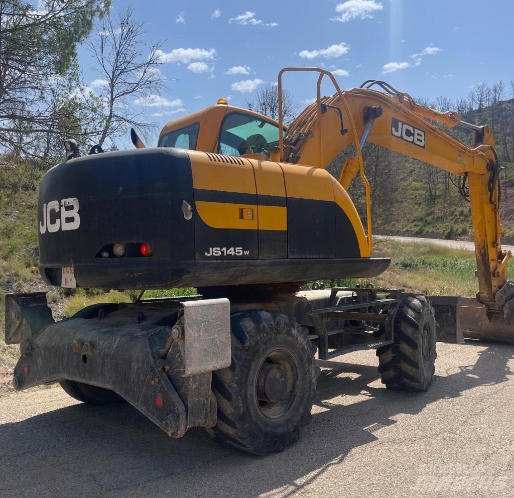 JCB JS 145 W Колёсные экскаваторы