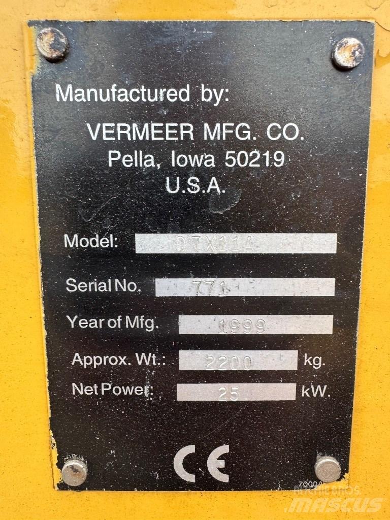 Vermeer D7X11A Оборудование для горизонтального бурения