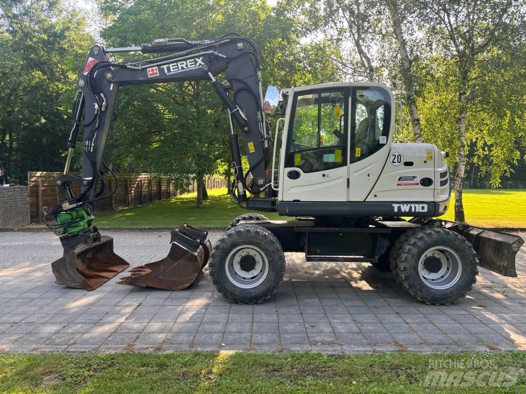 Terex TW 110 Колёсные экскаваторы