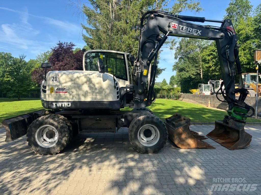 Terex TW 110 Колёсные экскаваторы