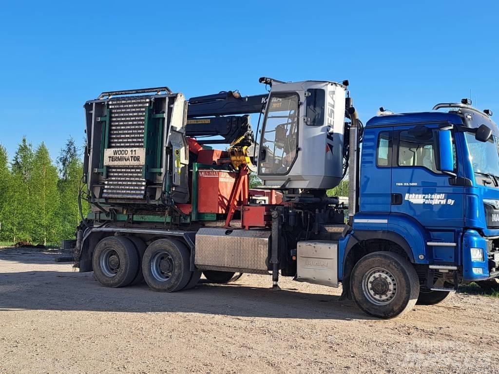 Mus-Max WT11 Дробилки древесины