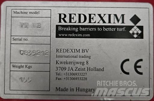 Redexim Verti-Top WB Вакуумные уборочные машины