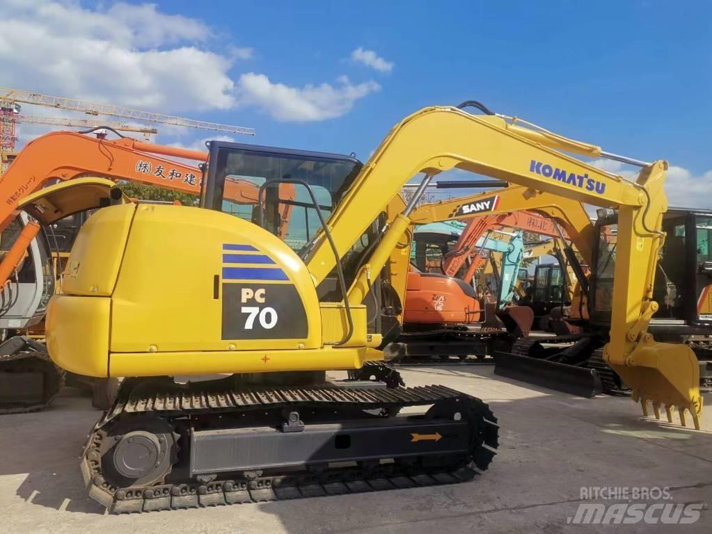 Komatsu PC 70 Гусеничные экскаваторы