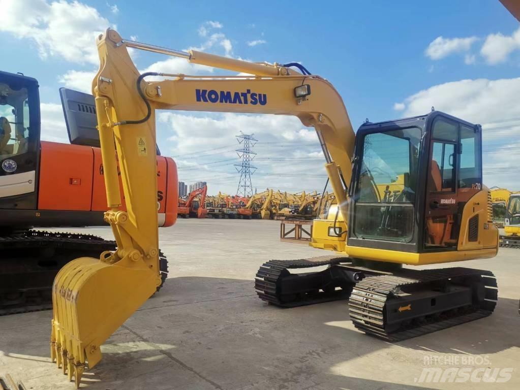Komatsu PC 70 Гусеничные экскаваторы
