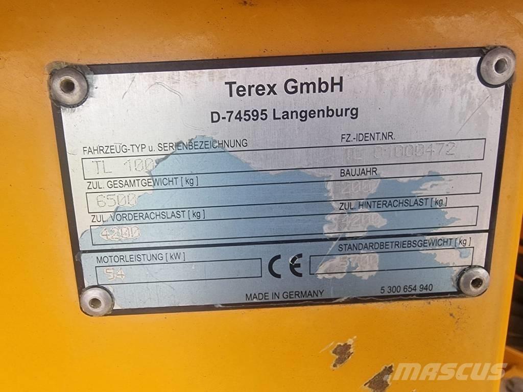 Terex TL 100 Фронтальные погрузчики
