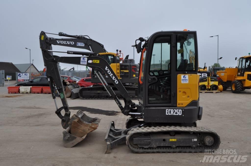 Volvo ECR 25 D Мини-экскаваторы