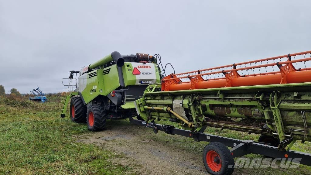CLAAS Lexion 670 Зерноуборочные комбайны