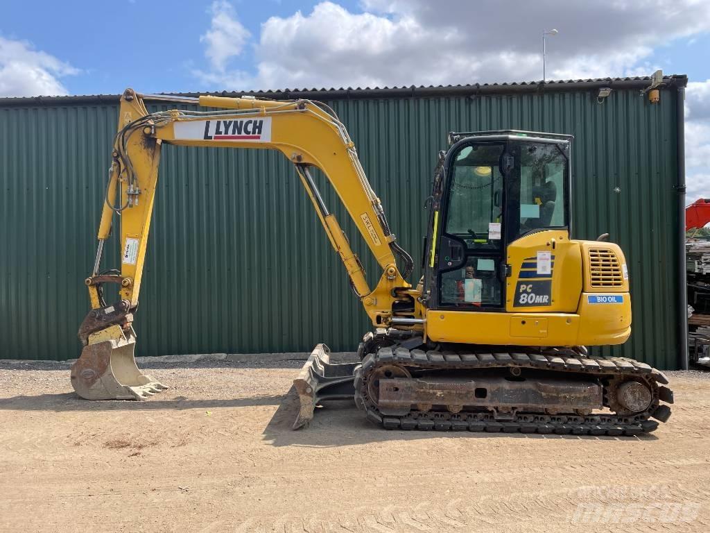 Komatsu PC 80 MR-5E0 Малые экскаваторы 7т-12т