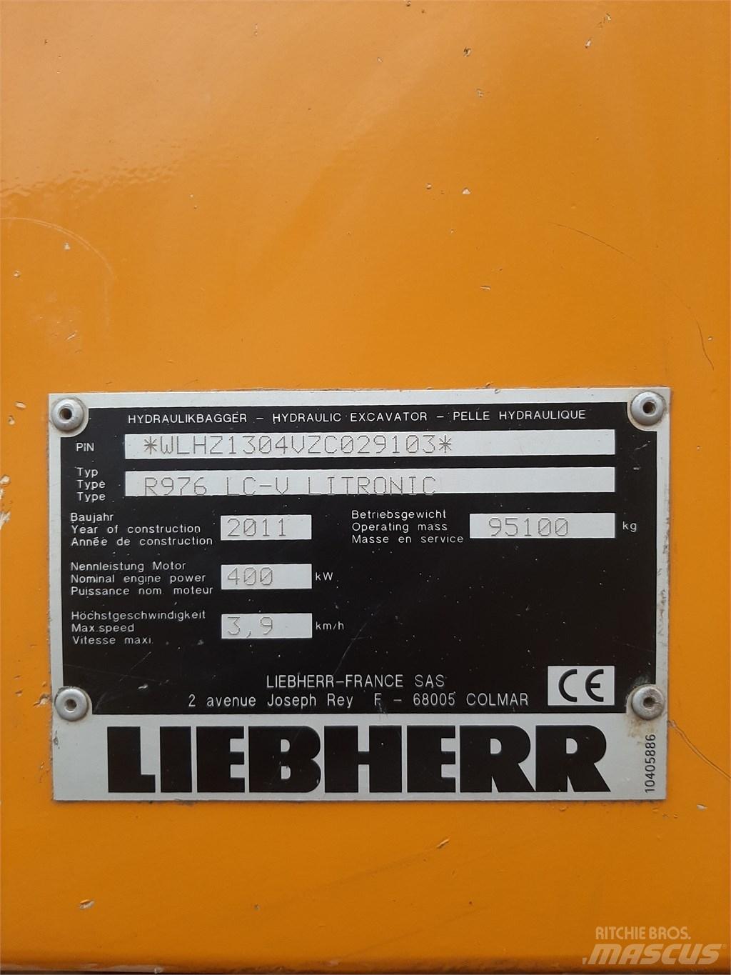 Liebherr 976 Гусеничные экскаваторы