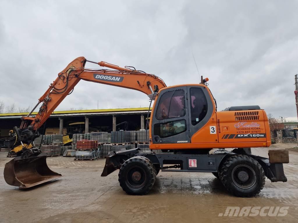 Doosan DX 160 W Колёсные экскаваторы