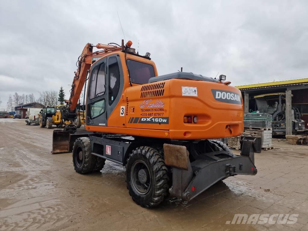 Doosan DX 160 W Колёсные экскаваторы