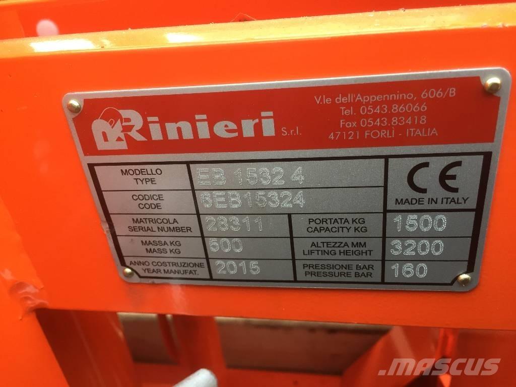 Rinieri EB 1532 4 Навесные фронтальные погрузчики