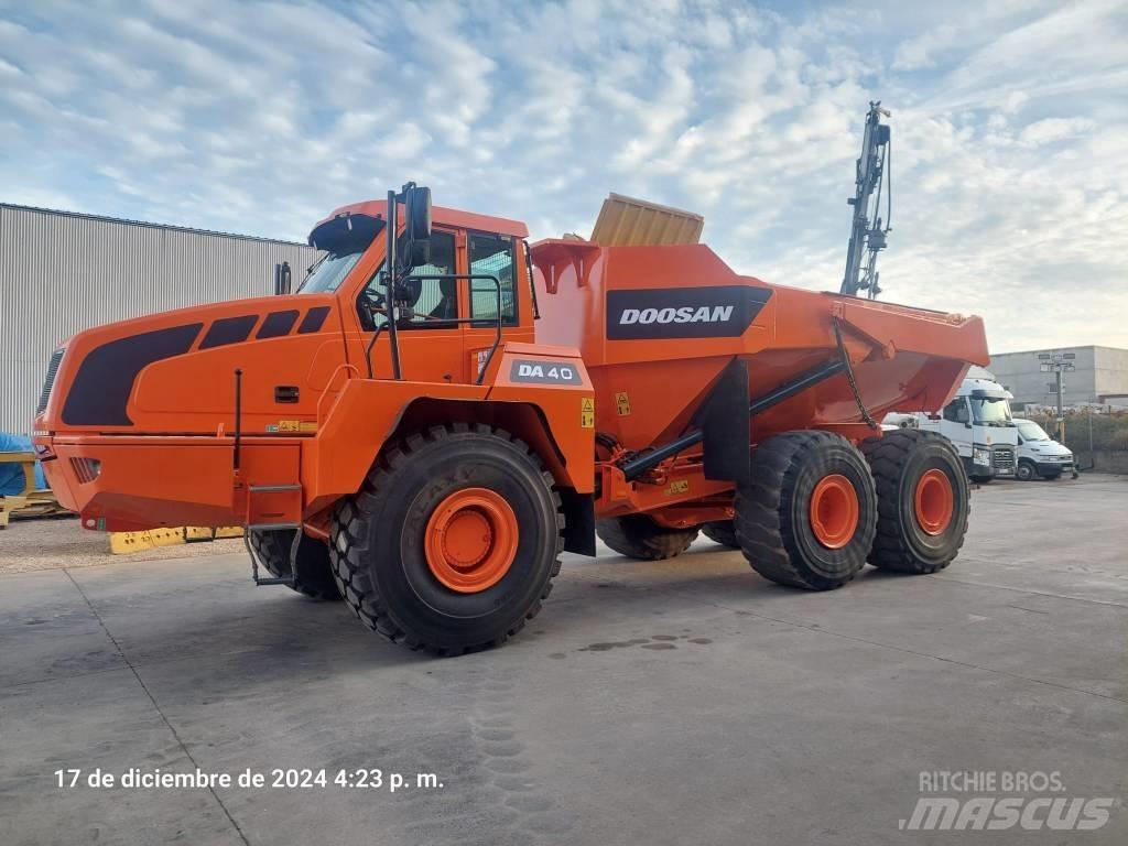 Doosan DA 40 Шарнирно-сочленённые самосвалы