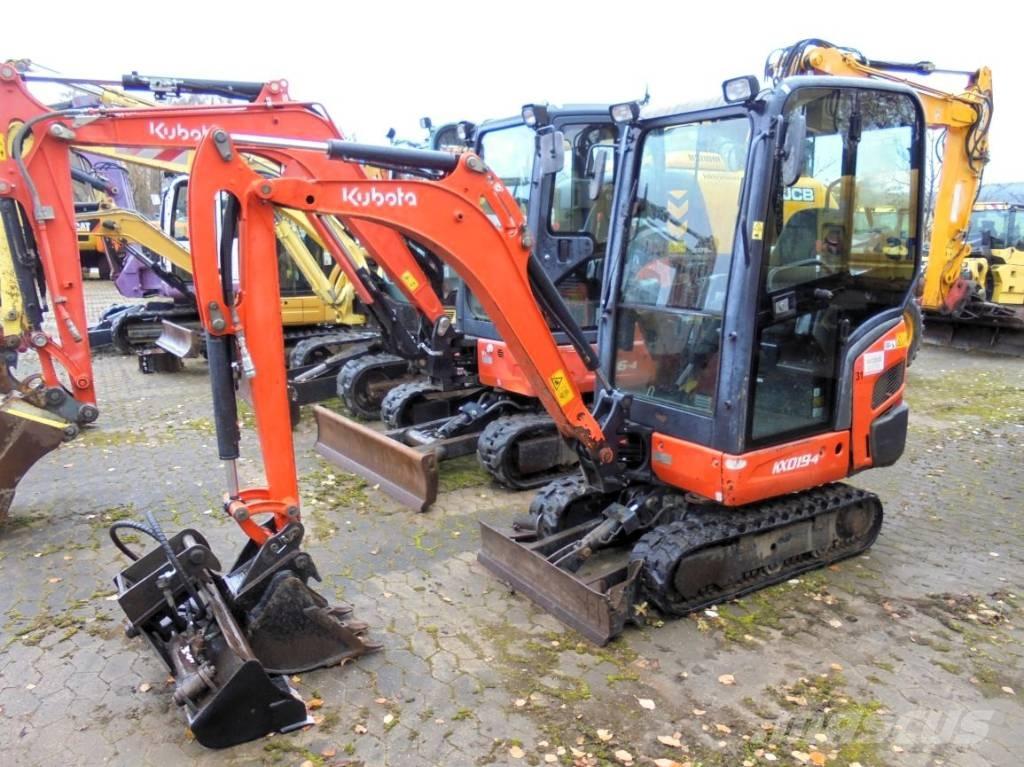 Kubota KX 019-4 Мини-экскаваторы