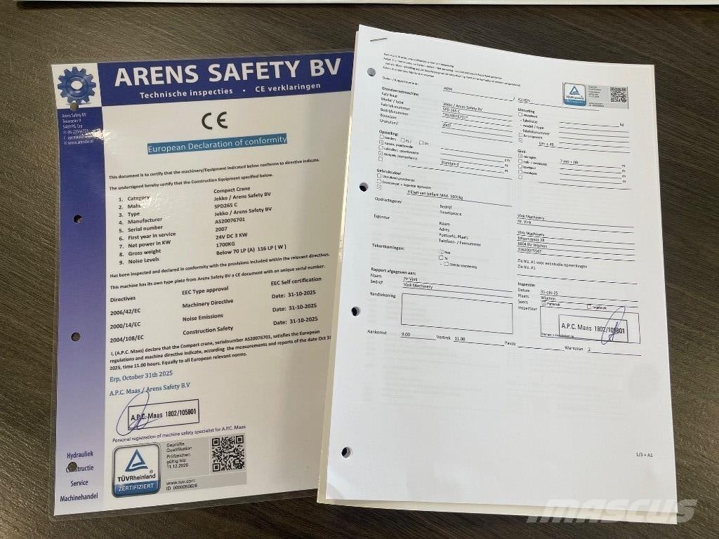 Jekko SPD 265 C  SOLD Мини-краны