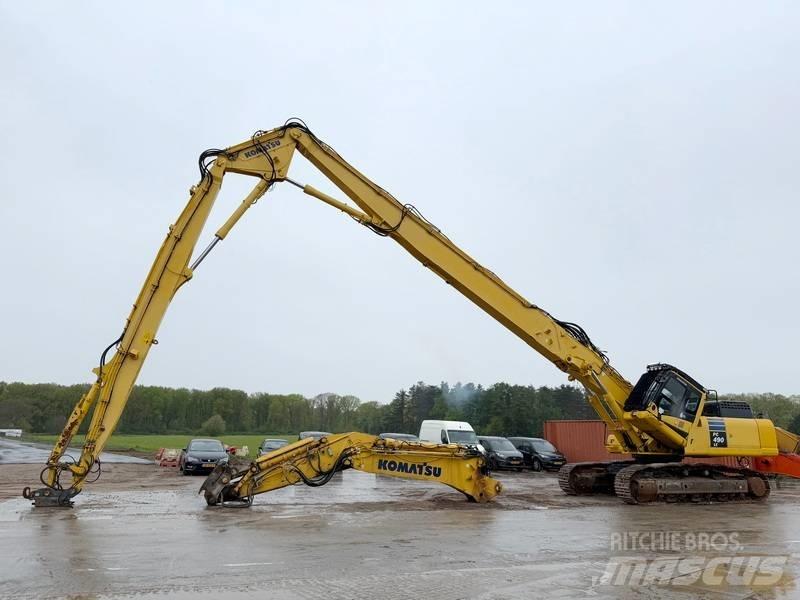 Komatsu PC490LC-10 Экскаваторы для разрушения