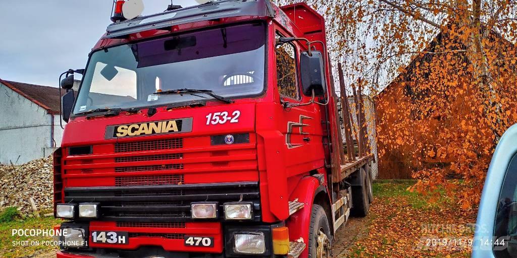 Scania 143 H 470 Лесовозы / Сортиментовозы