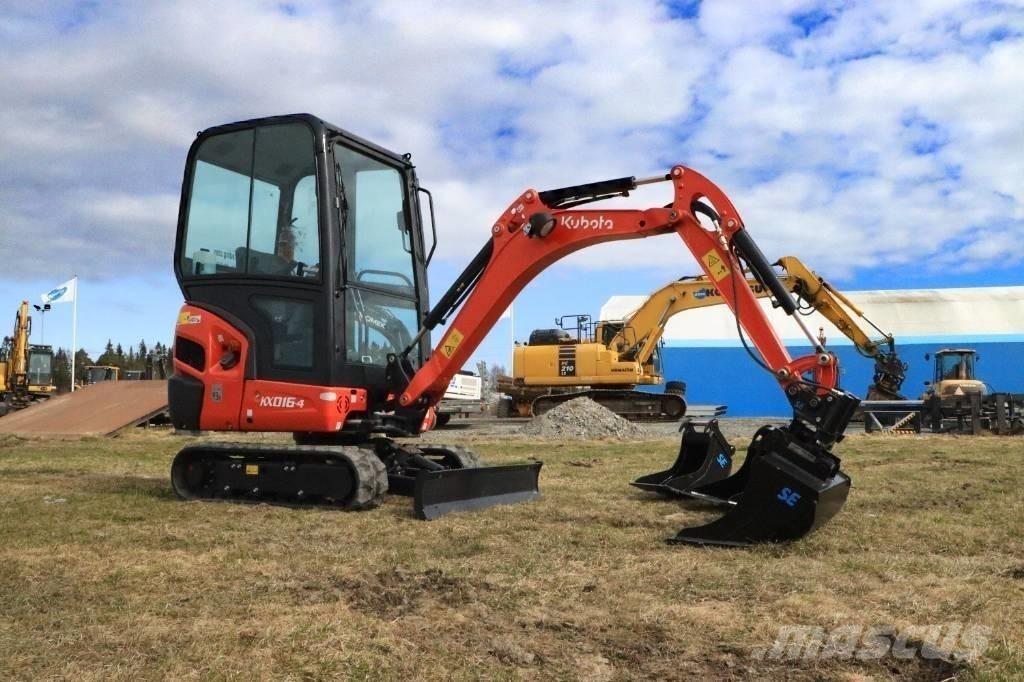 Kubota KX016-4 Мини-экскаваторы