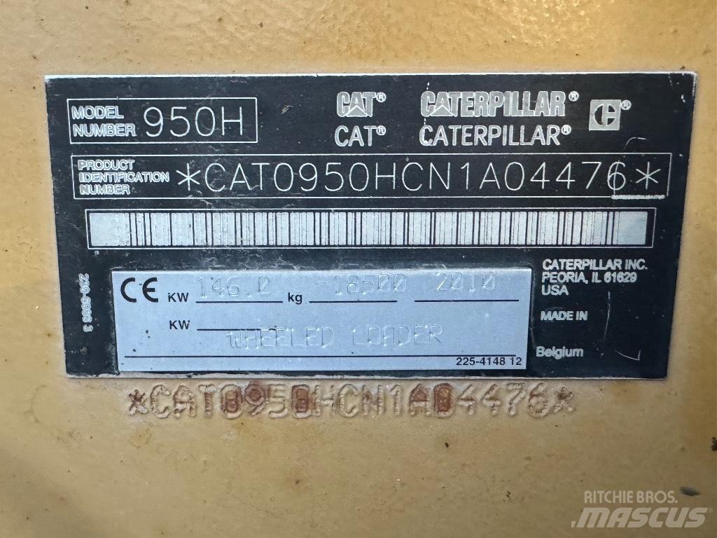 CAT 950H Фронтальные погрузчики
