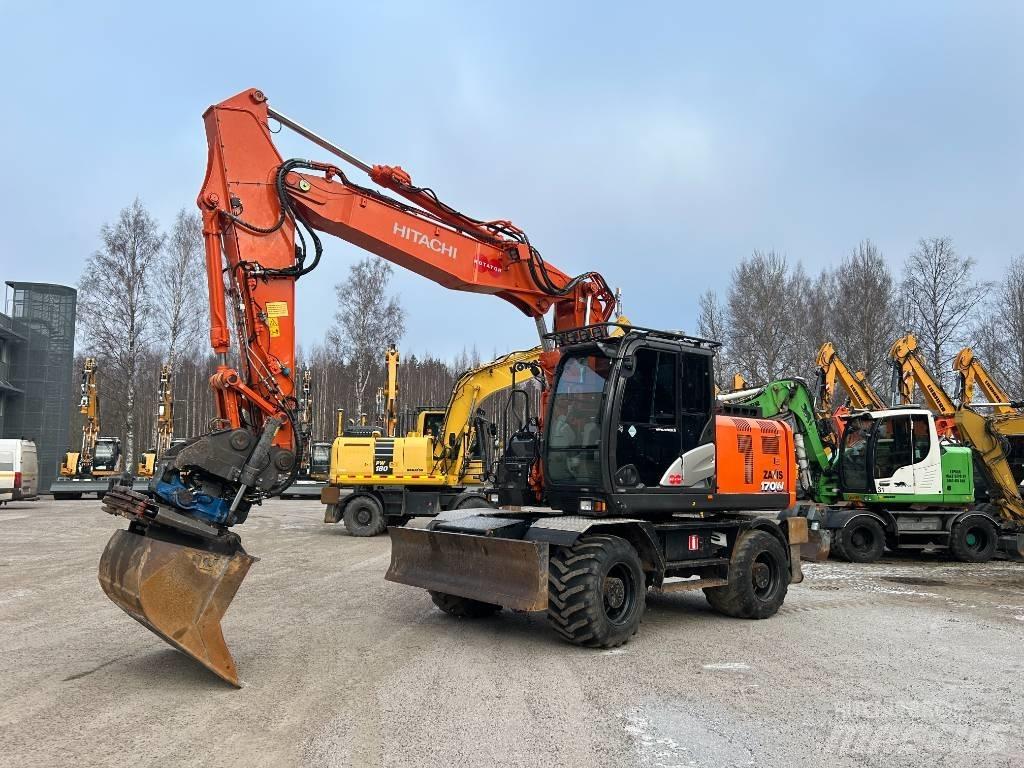 Hitachi ZX 170 W-6 Колёсные экскаваторы