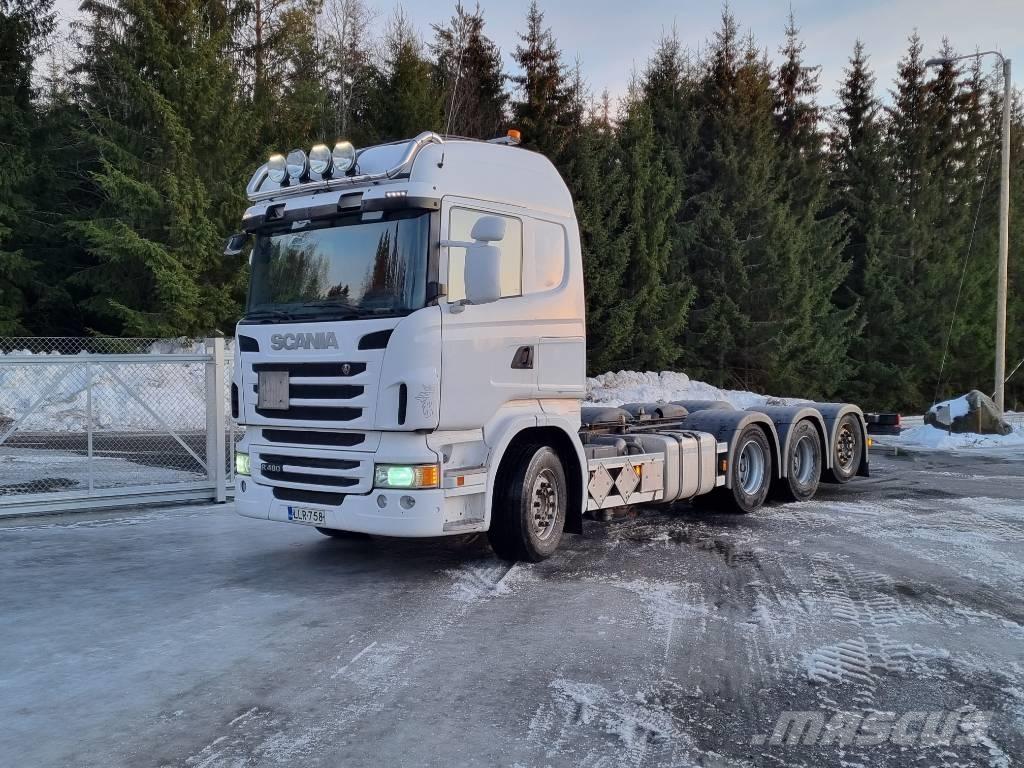 Scania R 480 8x4 Шасси с кабиной
