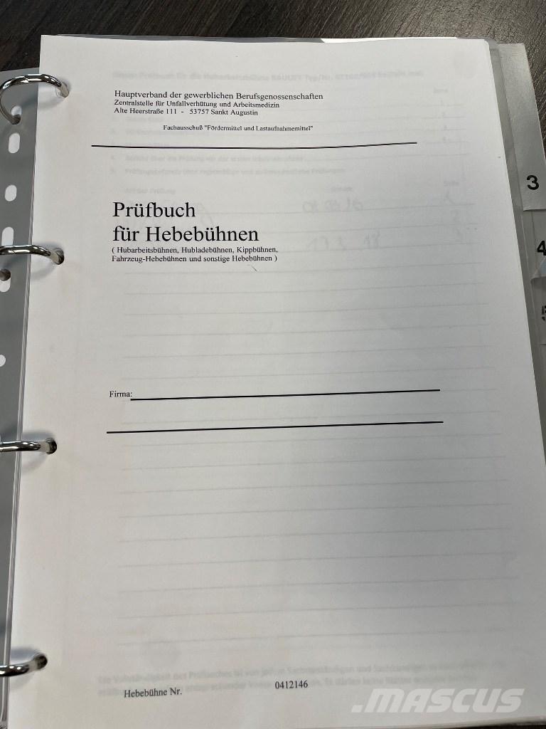 Bluelift SA 16 SOLD Коленчатые подъемники