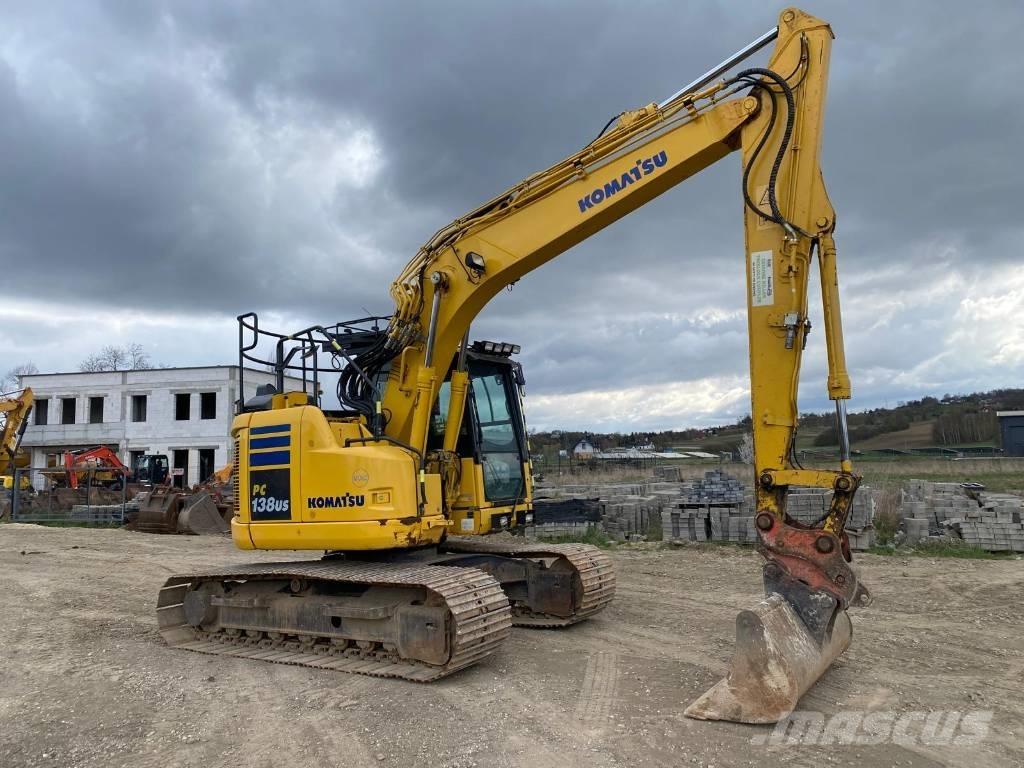 Komatsu PC 138 US Гусеничные экскаваторы