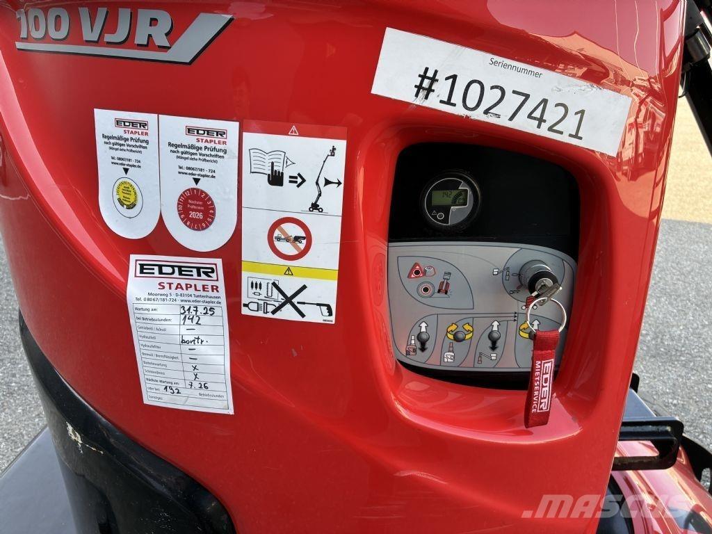Manitou 100 VJR Вертикальные мачтовые подъемники