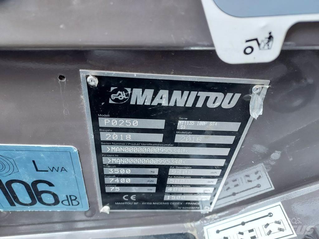 Manitou MT 1135 Телескопические погрузчики
