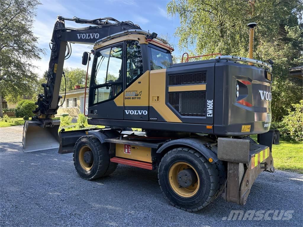 Volvo EW160E Колёсные экскаваторы
