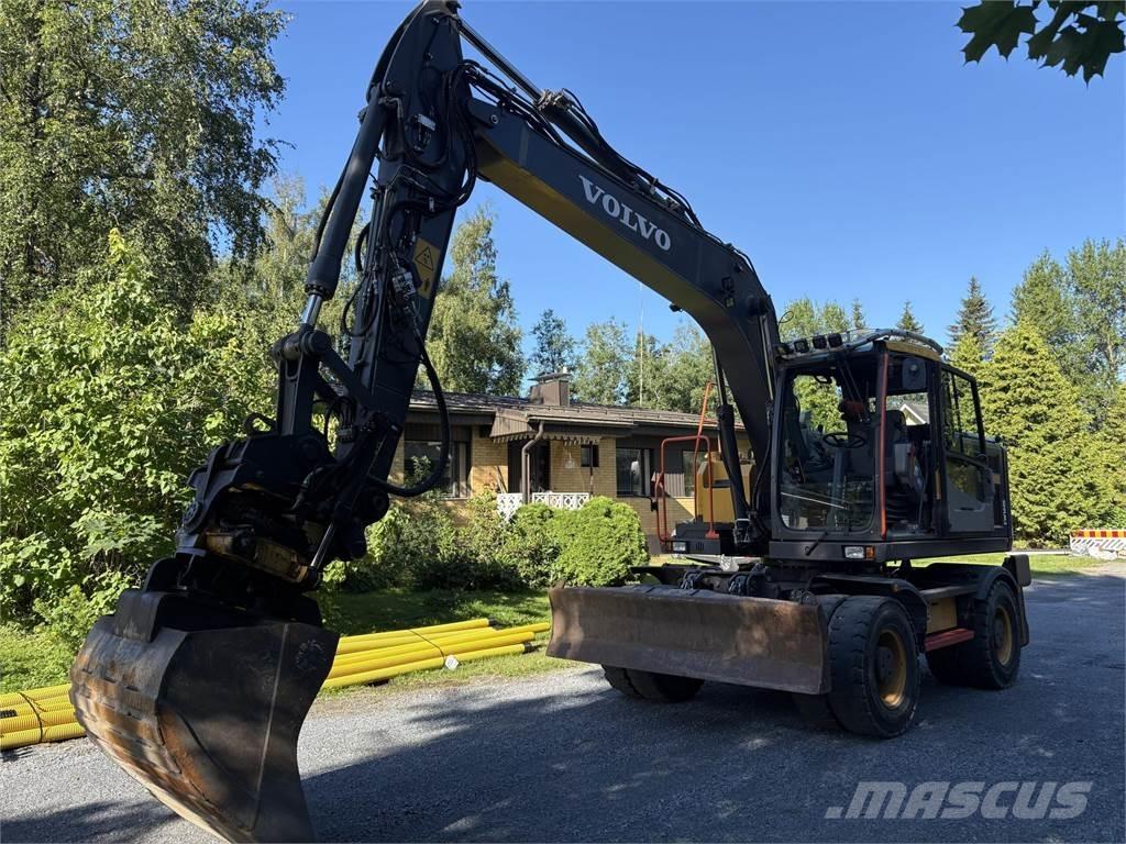 Volvo EW160E Колёсные экскаваторы