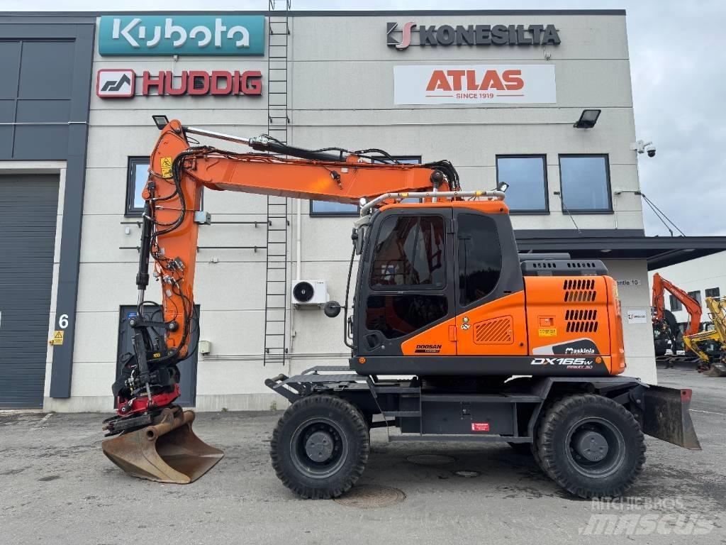 Doosan DX 165 W-5 Колёсные экскаваторы