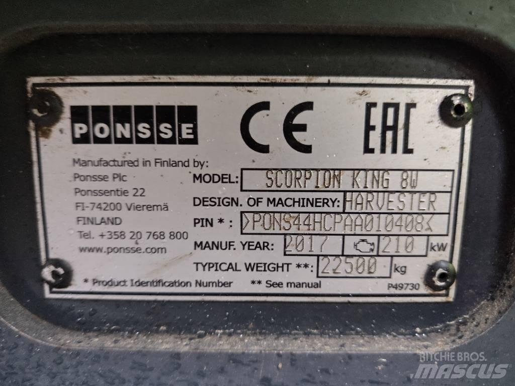 Ponsse Scorpion King Харвестеры