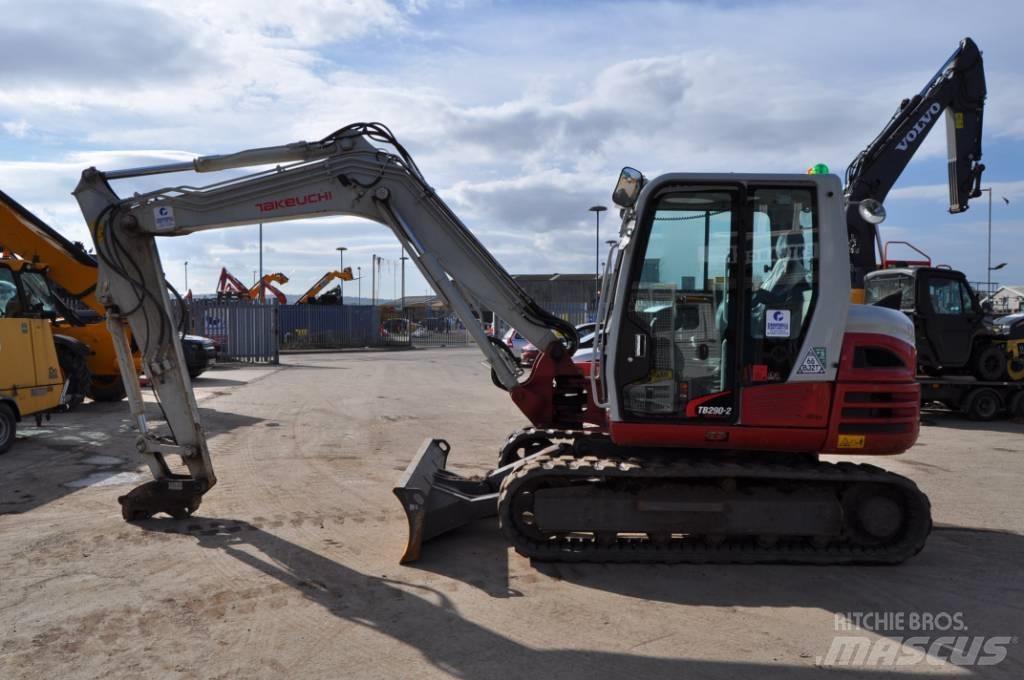 Takeuchi TB290-2 Малые экскаваторы 7т-12т