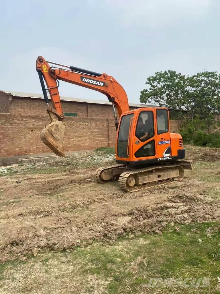 Doosan DX 80 Малые экскаваторы 7т-12т
