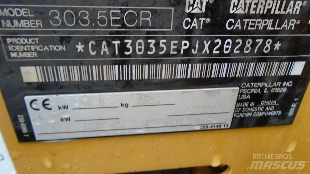 CAT 303.5 E CR Мини-экскаваторы