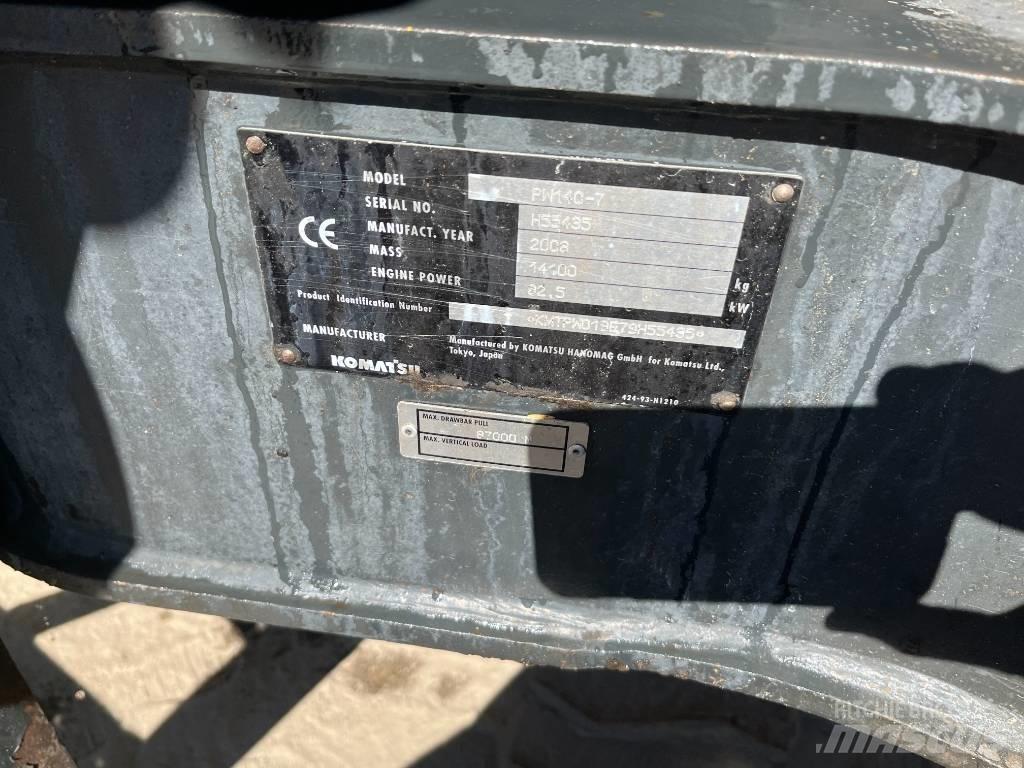 Komatsu PW 140-7 Колёсные экскаваторы
