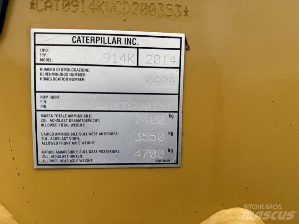 CAT 914K shovel Фронтальные погрузчики
