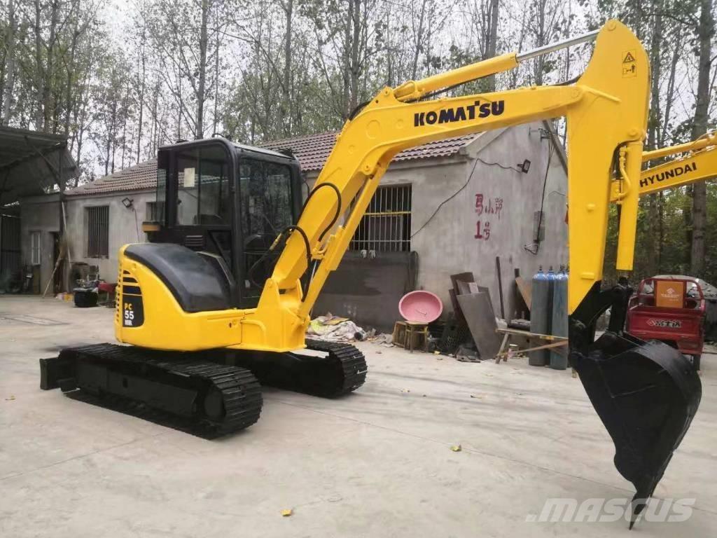 Komatsu PC 55 Гусеничные экскаваторы