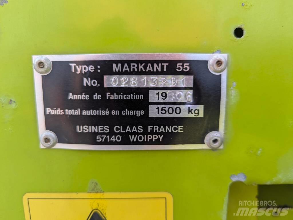 CLAAS Markant 55 Тюковые пресс-подборщики