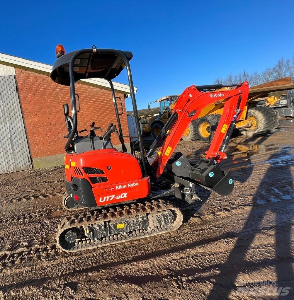 Kubota U 17-3 Мини-экскаваторы