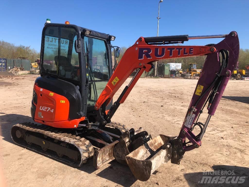 Kubota U 27-4 Мини-экскаваторы