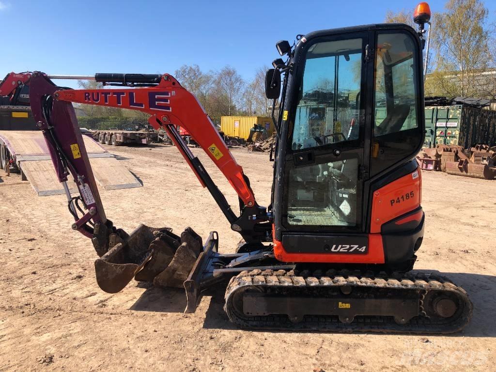 Kubota U 27-4 Мини-экскаваторы