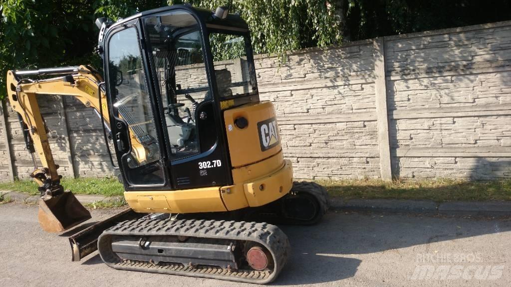 CAT 302.7 D Малые экскаваторы 7т-12т