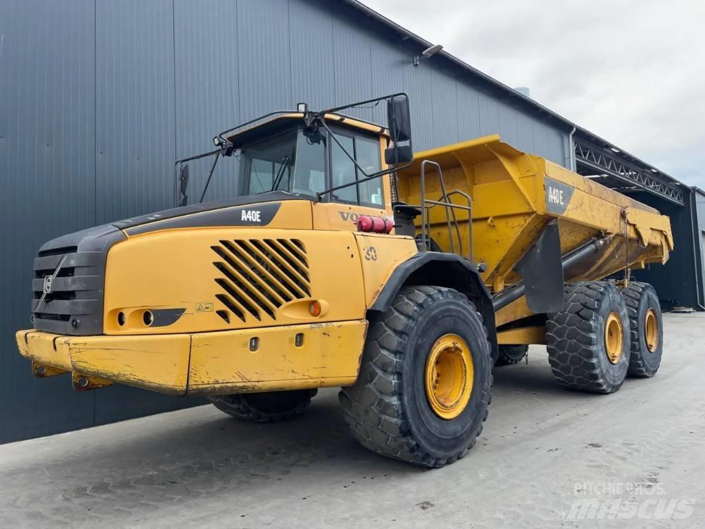 Volvo A40E Шарнирно-сочленённые самосвалы