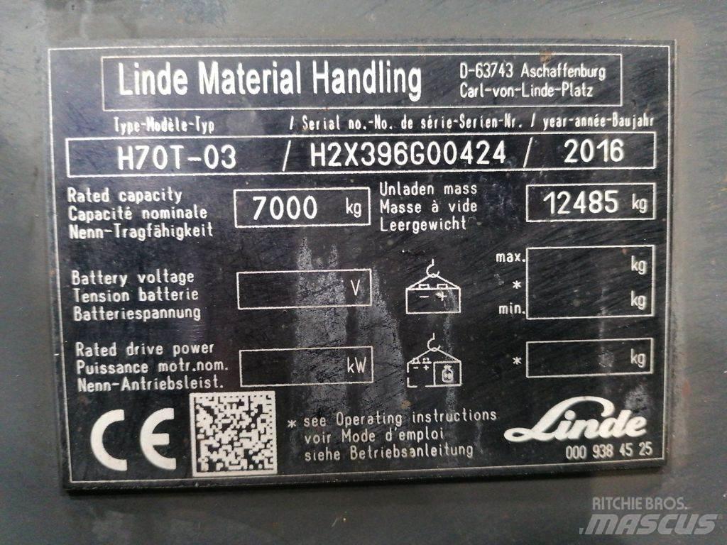 Linde H70T-01 Газовые погрузчики