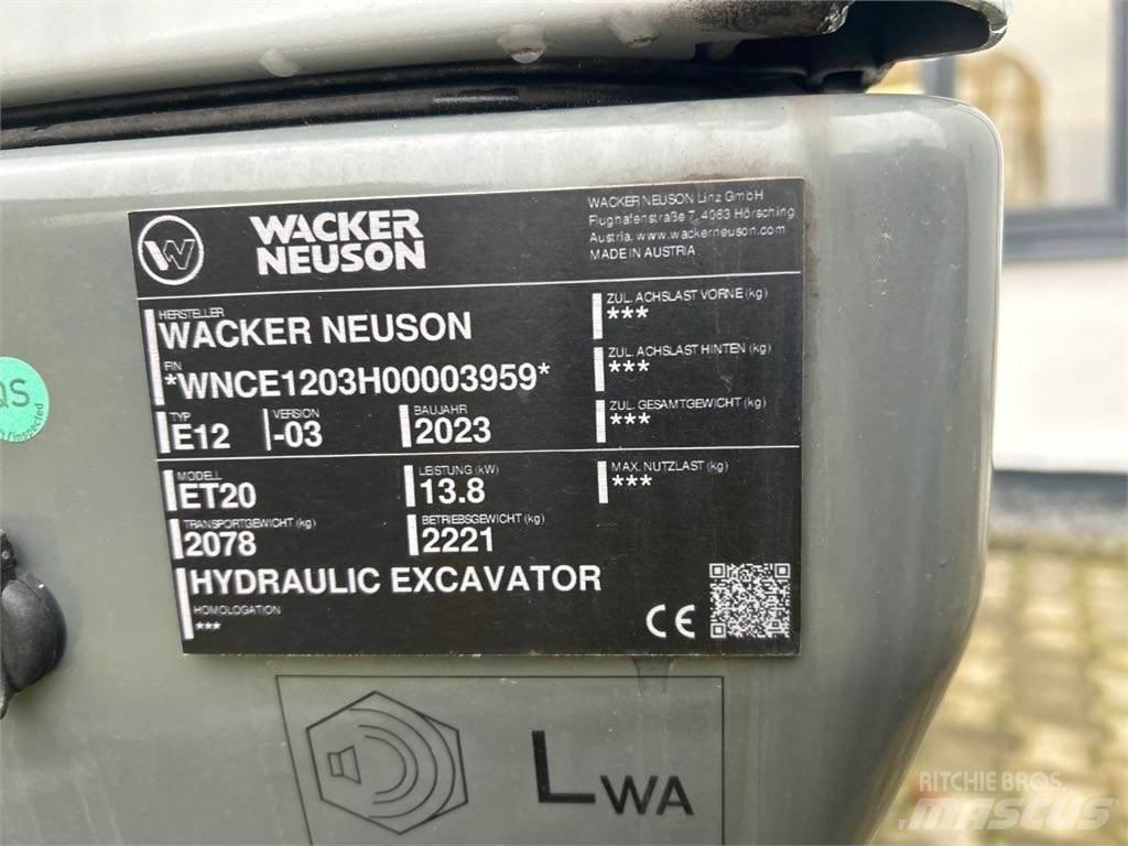 Wacker Neuson ET20 Гусеничные экскаваторы
